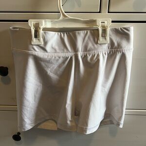 DSG White Athletic Shorts Performance Design